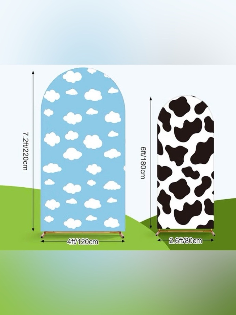 Arch Backdrops Cover Set